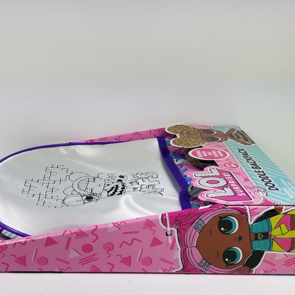 L.O.L.Surprise! L.O.L Colour Your Own Doodle Backpack , 4 Markers - Picture 6 of 10